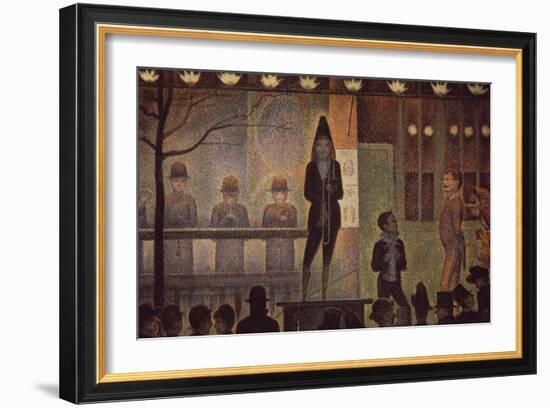 Circus Sideshow-Georges Seurat-Framed Art Print