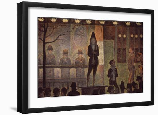 Circus Sideshow-Georges Seurat-Framed Art Print