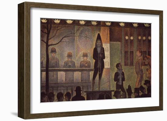 Circus Sideshow-Georges Seurat-Framed Art Print