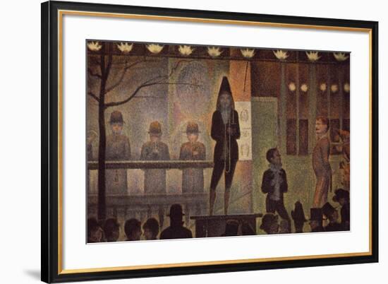 Circus Sideshow-Georges Seurat-Framed Giclee Print