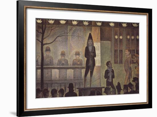 Circus Sideshow-Georges Seurat-Framed Art Print