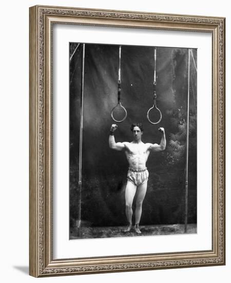 Circus Strongman, 1885--Framed Photographic Print