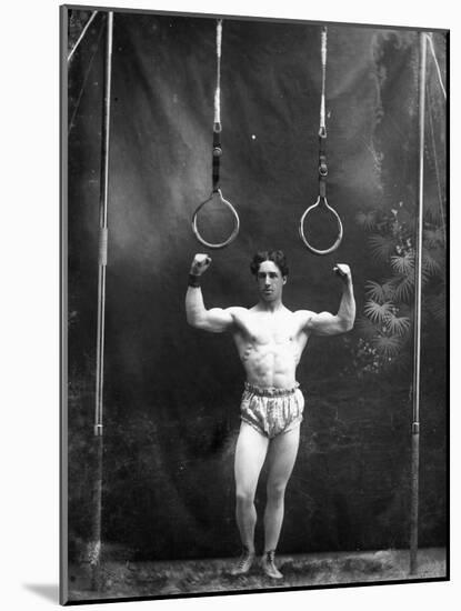 Circus Strongman, 1885-null-Mounted Photographic Print