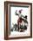 "Circus Strongman", June 3,1916-Norman Rockwell-Framed Giclee Print