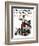 "Circus Strongman" Saturday Evening Post Cover, June 3,1916-Norman Rockwell-Framed Giclee Print