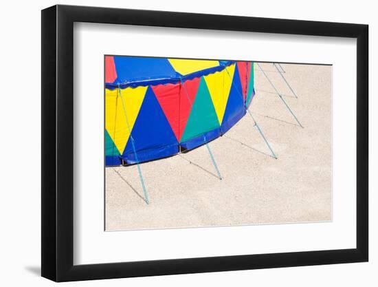 Circus Tent, Side Wall, Detail-Alexander Georgiadis-Framed Photographic Print