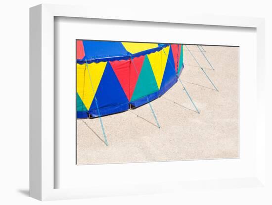 Circus Tent, Side Wall, Detail-Alexander Georgiadis-Framed Photographic Print