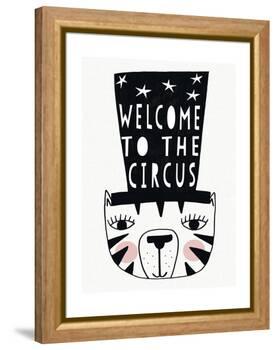 Circus Tiger-Seventy Tree-Framed Premier Image Canvas