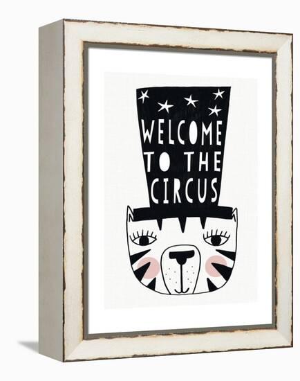 Circus Tiger-Seventy Tree-Framed Premier Image Canvas