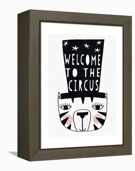 Circus Tiger-Seventy Tree-Framed Premier Image Canvas