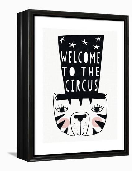 Circus Tiger-Seventy Tree-Framed Premier Image Canvas