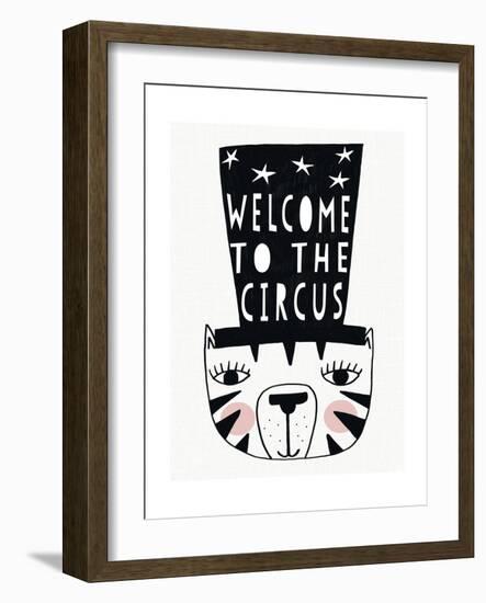 Circus Tiger-Seventy Tree-Framed Premium Giclee Print