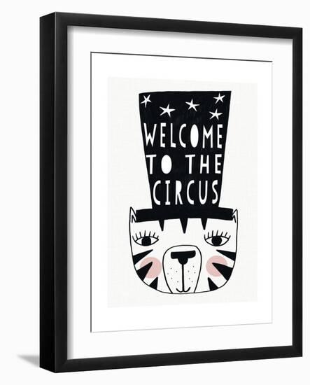 Circus Tiger-Seventy Tree-Framed Giclee Print