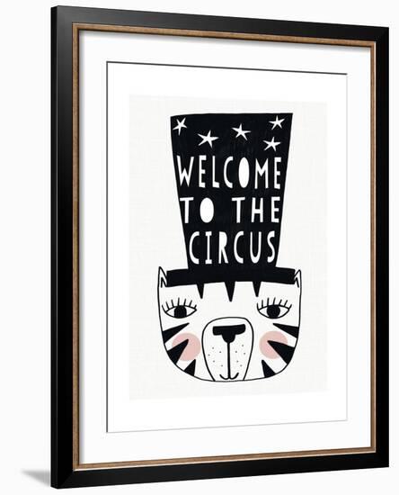 Circus Tiger-Seventy Tree-Framed Giclee Print