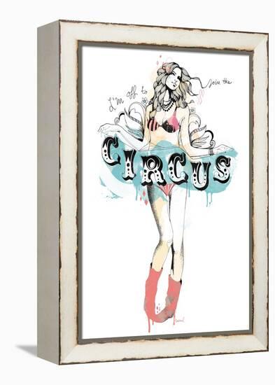 Circus-Manuel Rebollo-Framed Stretched Canvas