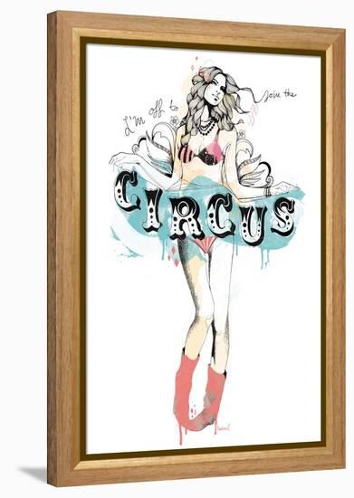 Circus-Manuel Rebollo-Framed Stretched Canvas