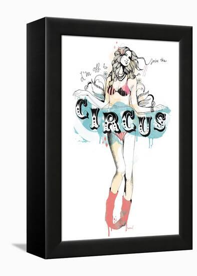 Circus-Manuel Rebollo-Framed Stretched Canvas
