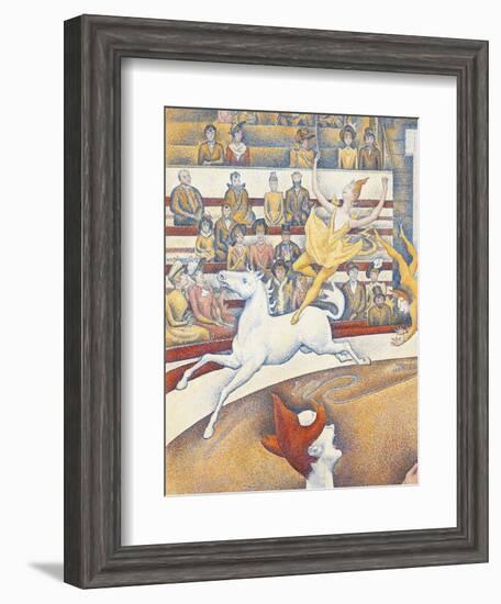 Circus-Georges Seurat-Framed Art Print