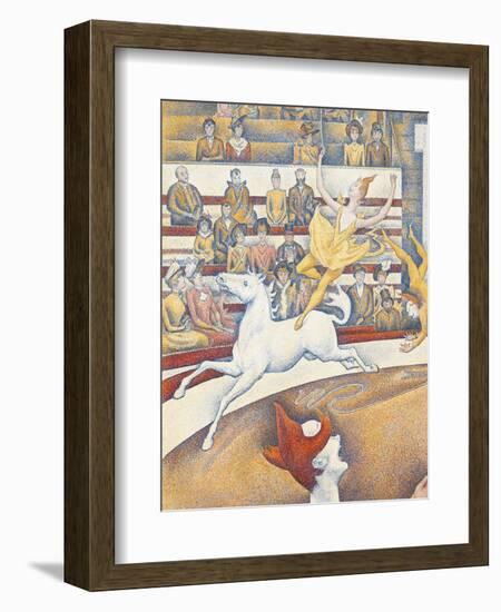 Circus-Georges Seurat-Framed Art Print