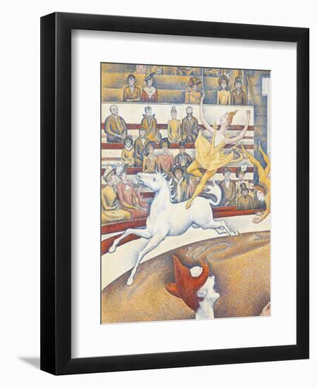 Circus-Georges Seurat-Framed Art Print