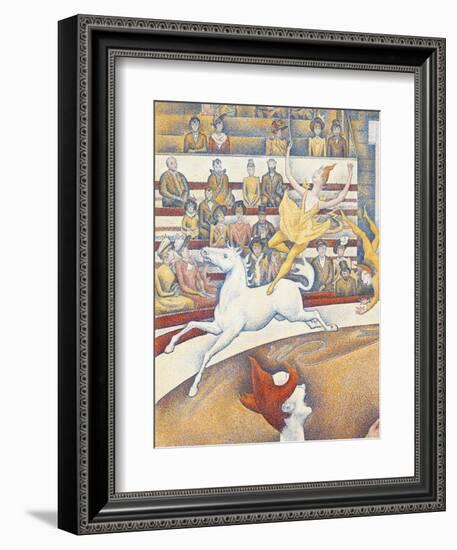 Circus-Georges Seurat-Framed Art Print