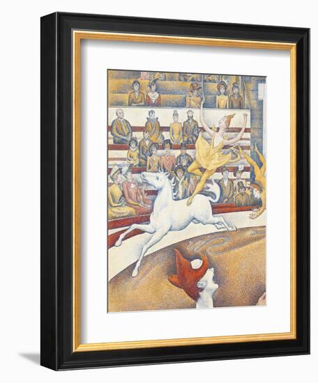 Circus-Georges Seurat-Framed Art Print