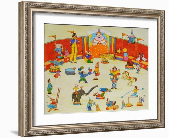 Circus-Christian Kaempf-Framed Giclee Print