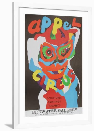 Cirque at Brewster Gallery-Karel Appel-Framed Collectable Print