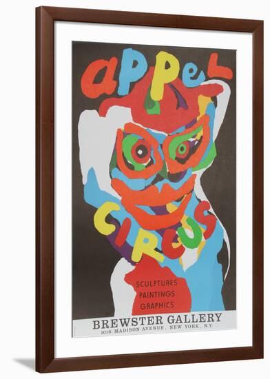 Cirque at Brewster Gallery-Karel Appel-Framed Collectable Print