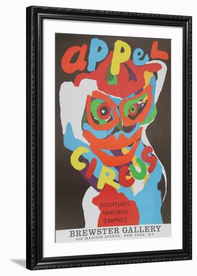 Cirque at Brewster Gallery-Karel Appel-Framed Collectable Print