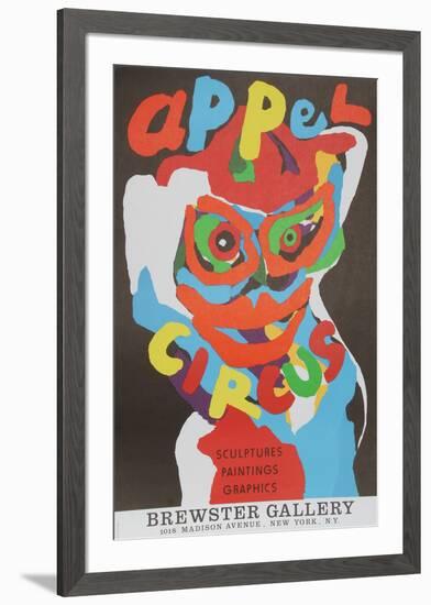 Cirque at Brewster Gallery-Karel Appel-Framed Collectable Print