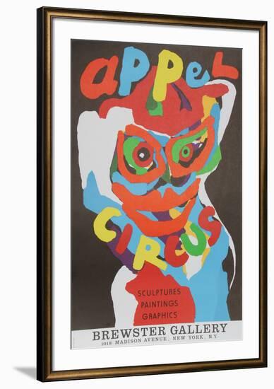 Cirque at Brewster Gallery-Karel Appel-Framed Collectable Print
