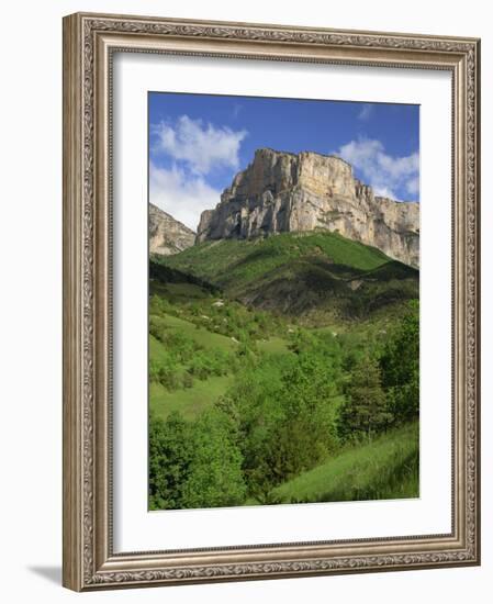 Cirque D'Archiane Near Die in the Drome, Rhone-Alpes, France-Michael Busselle-Framed Photographic Print