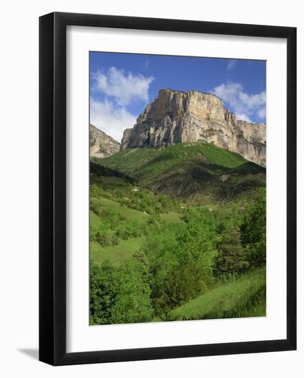 Cirque D'Archiane Near Die in the Drome, Rhone-Alpes, France-Michael Busselle-Framed Photographic Print