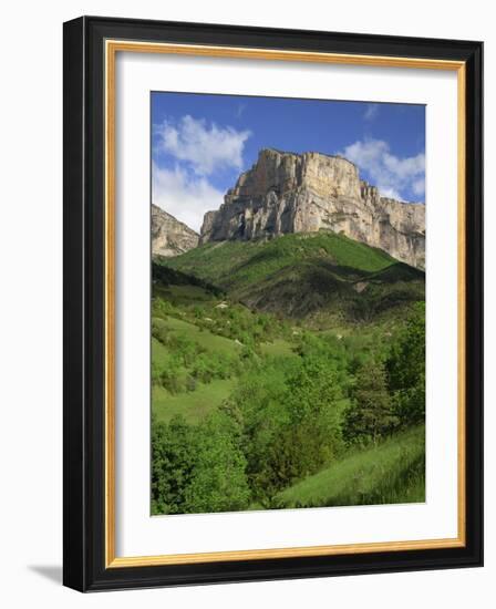 Cirque D'Archiane Near Die in the Drome, Rhone-Alpes, France-Michael Busselle-Framed Photographic Print