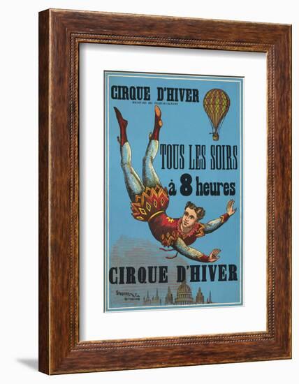 Cirque d’hiver-null-Framed Giclee Print