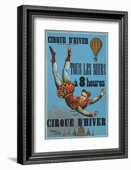 Cirque d’hiver-null-Framed Giclee Print