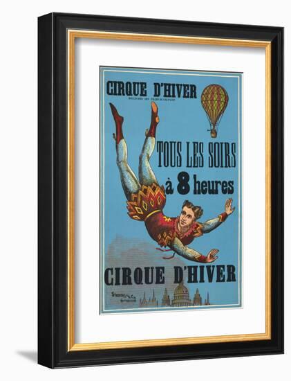 Cirque d’hiver-null-Framed Giclee Print