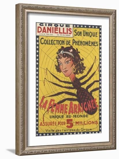 Cirque Daniellis, son unique collection de phénomènes-null-Framed Giclee Print