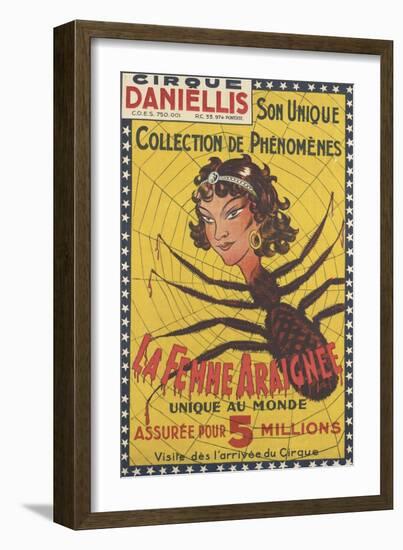 Cirque Daniellis, son unique collection de phénomènes-null-Framed Giclee Print