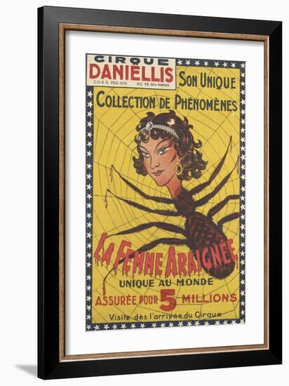 Cirque Daniellis, son unique collection de phénomènes-null-Framed Giclee Print