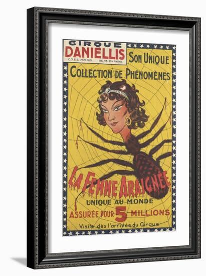 Cirque Daniellis, son unique collection de phénomènes-null-Framed Giclee Print