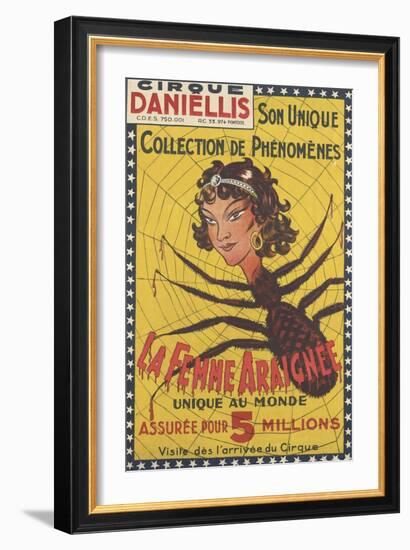 Cirque Daniellis, son unique collection de phénomènes-null-Framed Giclee Print