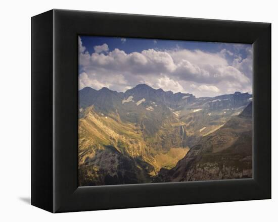 Cirque De Gavarnie from Pic De Tantes, Pyrenees Mountains, Haute-Pyrenees, Midi-Pyrenees, France-David Hughes-Framed Premier Image Canvas