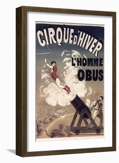 Cirque De Hiver-null-Framed Giclee Print