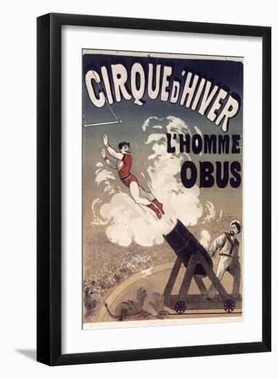 Cirque De Hiver-null-Framed Giclee Print