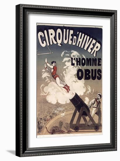 Cirque De Hiver-null-Framed Giclee Print