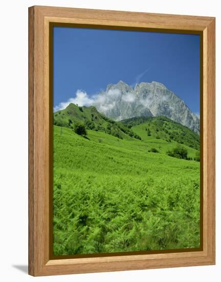 Cirque De Lescun, Le Billare, Pyrenees, Bearn, Aquitaine, France, Europe-David Hughes-Framed Premier Image Canvas