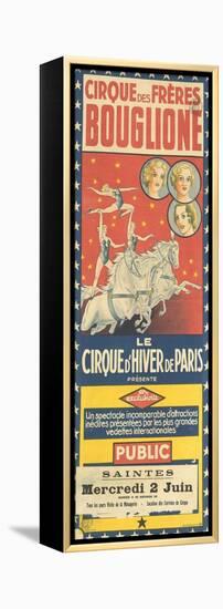 Cirque des Frères Bouglione-null-Framed Premier Image Canvas