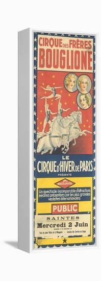 Cirque des Frères Bouglione-null-Framed Premier Image Canvas
